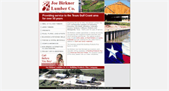 Desktop Screenshot of joebirknerlumber.com